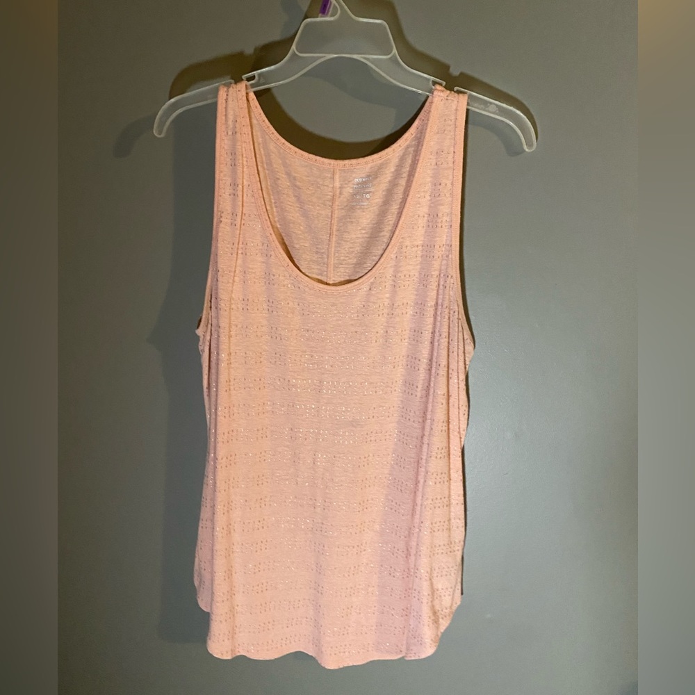 Pink and Gold Women's Tank Top